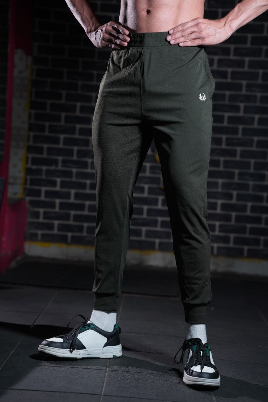 Track Pant Olive Green