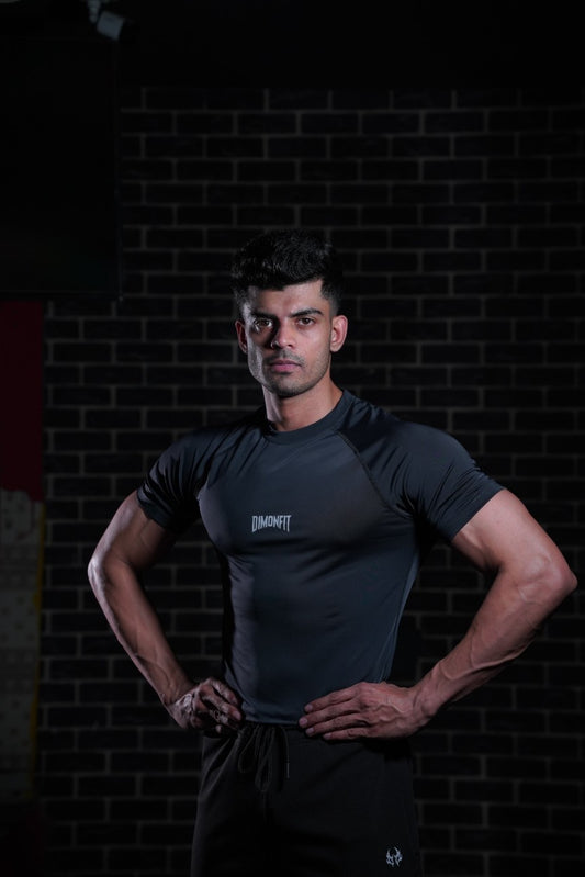 Grey Compression T-Shirt